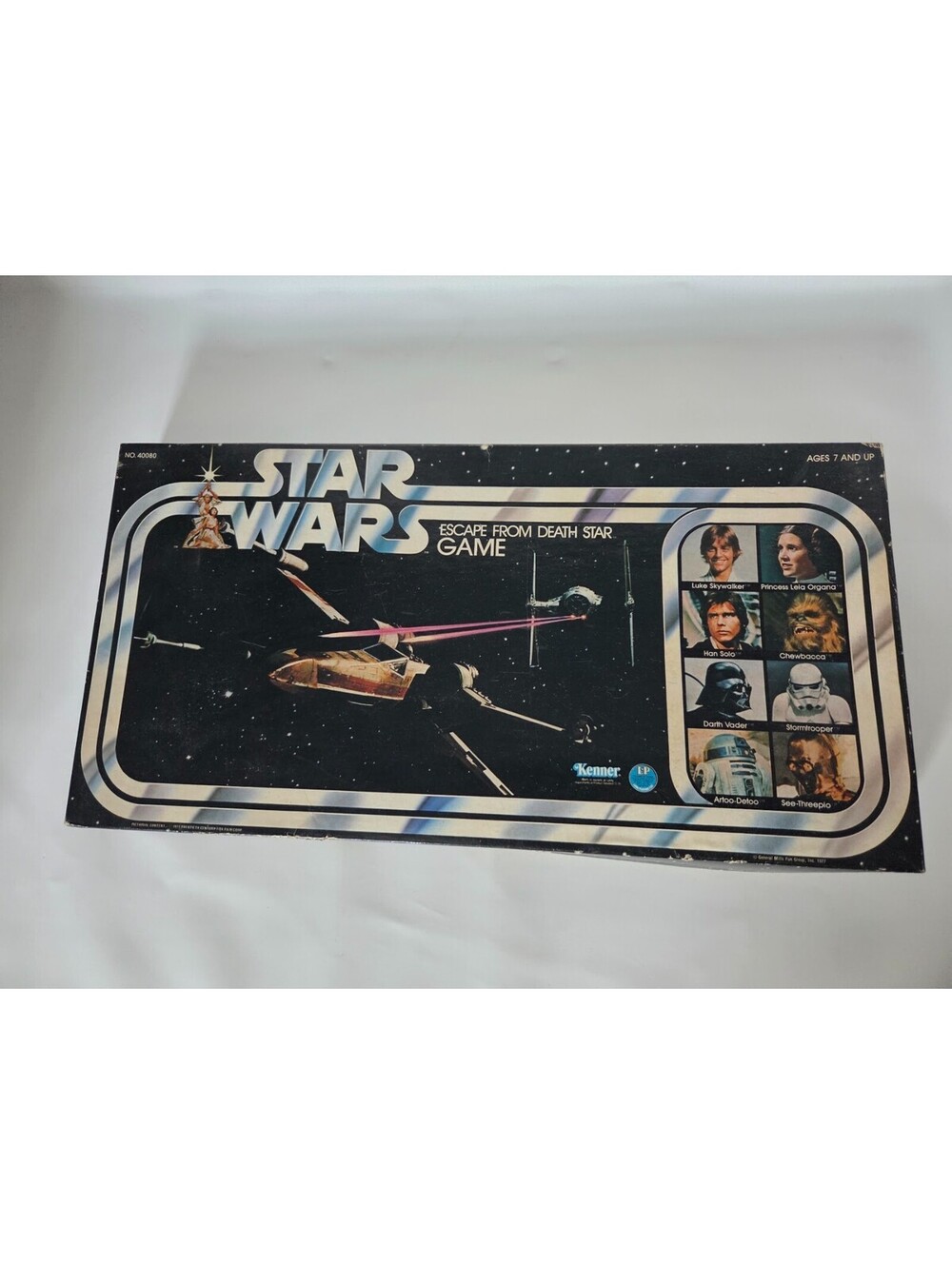 1977 Star Wars Escape From Death Star Game Kenner No. 40080 Original Boxed